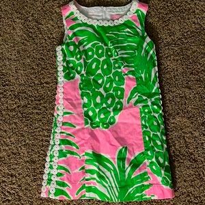 Lilly Pulitzer Girls Shift Dress size 6.